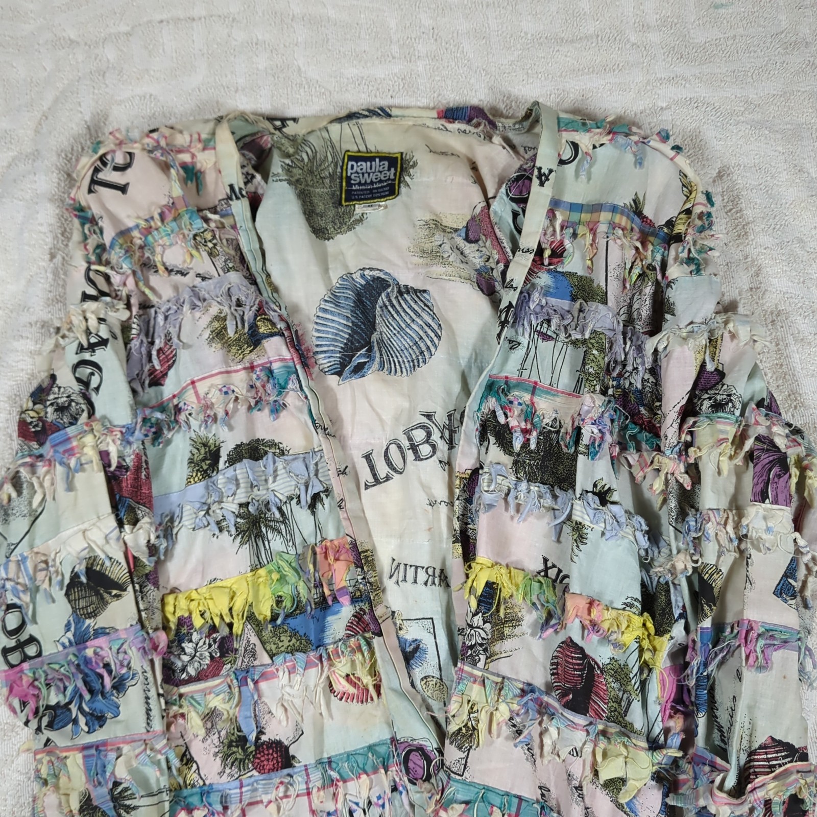 Vintage Paula Sweet Jacket Womens Medium Muslin Mink … - Gem