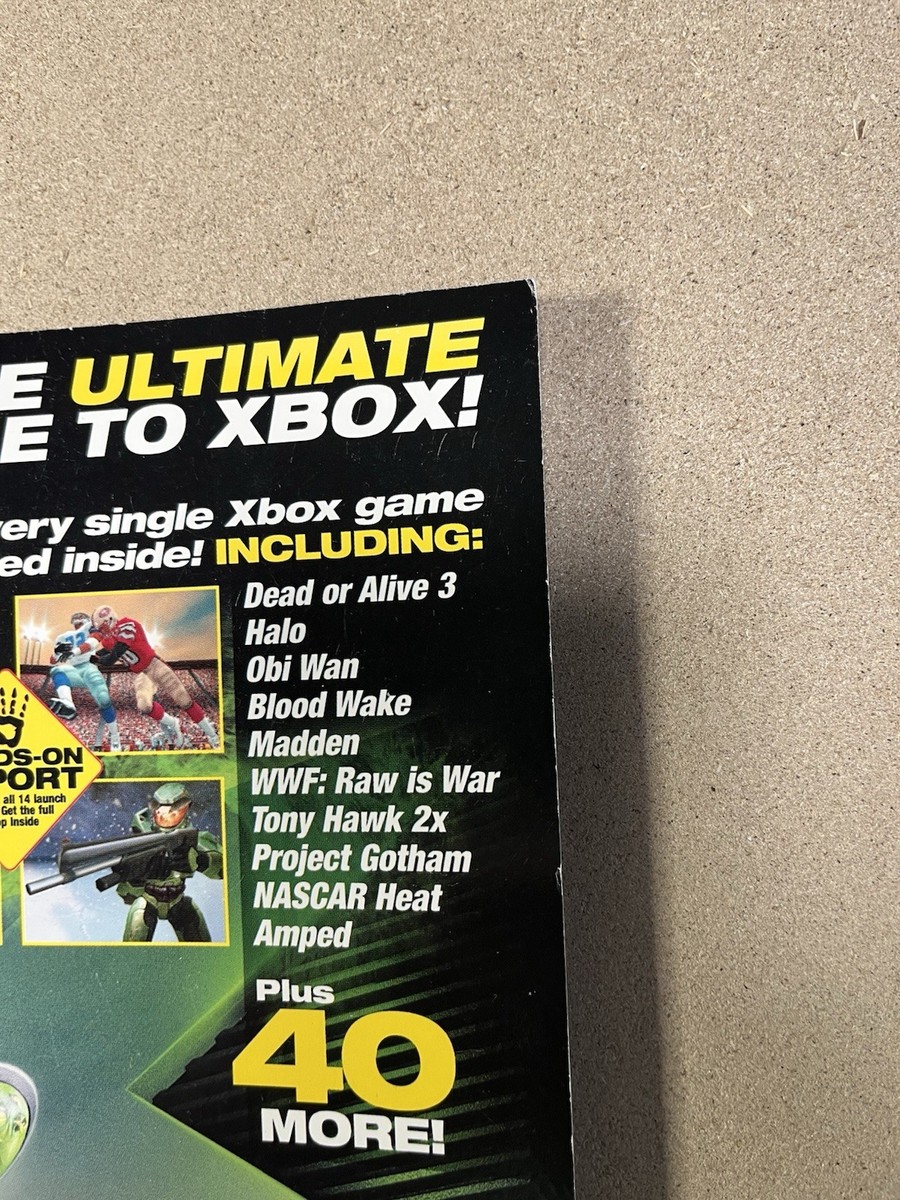 Xbox Official Magazine Premier Issue November 2001 RARE | eBay