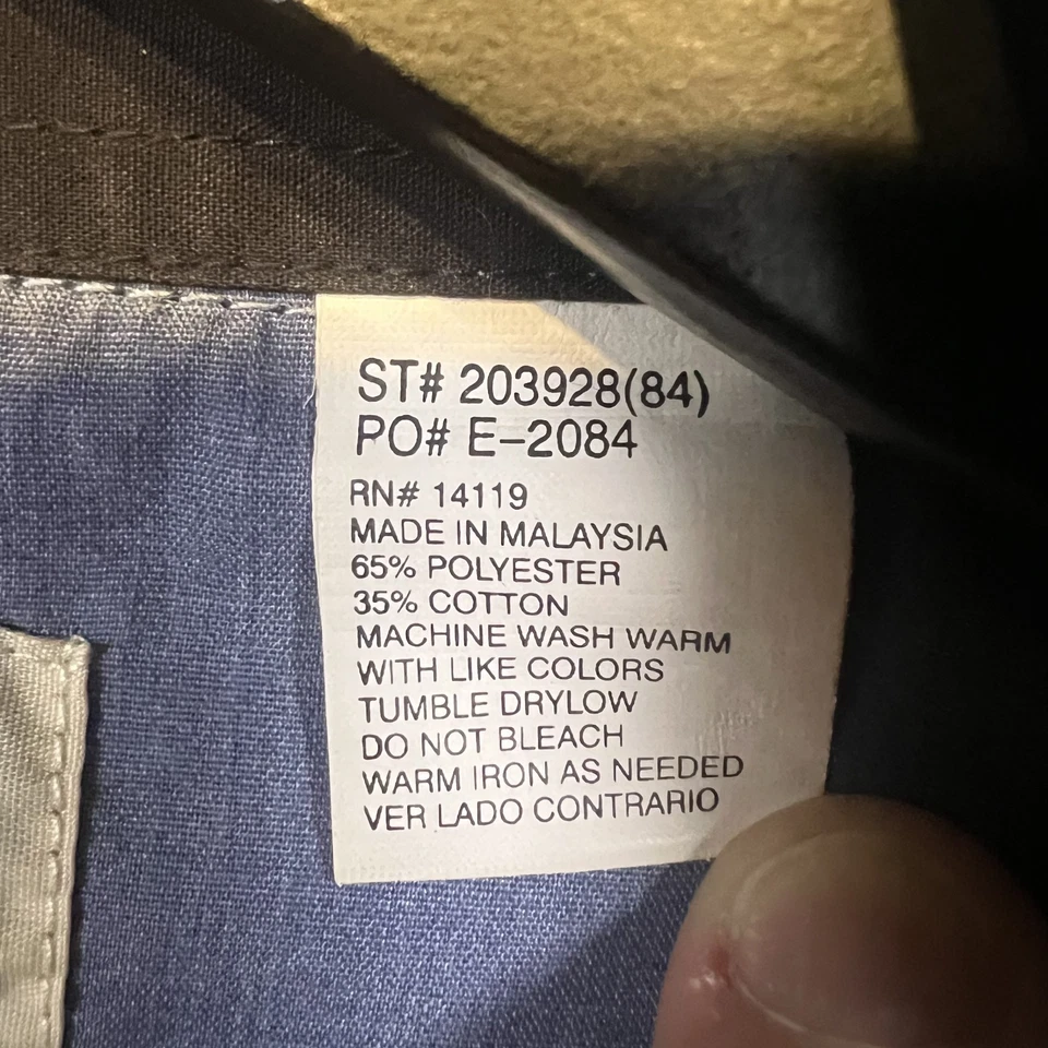 Camisa Ely Cattleman Para Hombres Mediana Azul Perla Occidental A Presión Águila Bordada Rodeo Foto 3 de 4