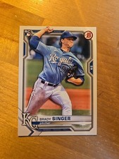 2021 Bowman Brady Singer Rookie Card No. 29