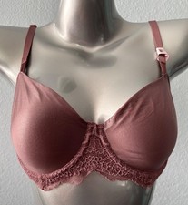 Victoria's Secret Bra Dream Angels Unlined Uplift Vintage Rose Shimmer Nwt
