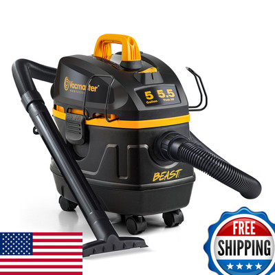 Vacmaster Professional Beast Series Vfb511H 0201 5-Gallon 5.5 Peak Hp Wet/Dry