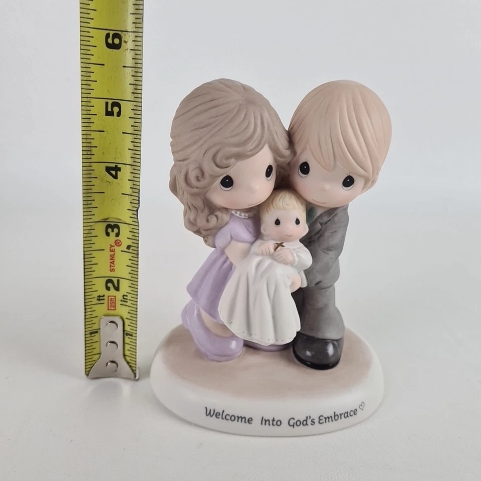 🚨 Precious Moments Welcome Into God's Embrace 193002 Porcelain Rare Figurine - Image 2 of 4