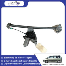 🇩🇪 MECHANISMUS + LINKER VORDERER FENSTERHEBERMOTOR ➤ RENAULT ESPACE 3