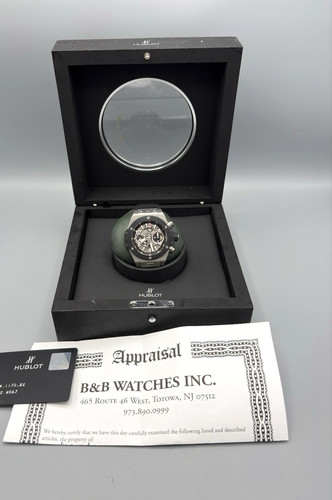 Hublot Big Bang 411.nm.1170.rx Men's Titanium Watch Automatic 48mm