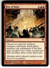 Rite of Ruin Avacyn Restored Regular MTG