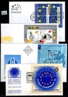 // CYPRUS, MALTA, HUNGARY, BULGARIA 1995 - 4 FDC - NATO, ART, EUROPA