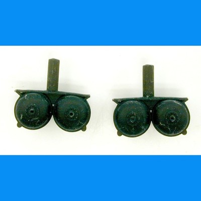 GP9 AIR TANK REPLACEMENTS (Qty 2)  for ATHEARN Blue Box GP-9 HO Scale RESIN