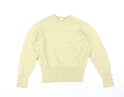 Marks and Spencer Damen Pullover Pulli gelb Größe 16