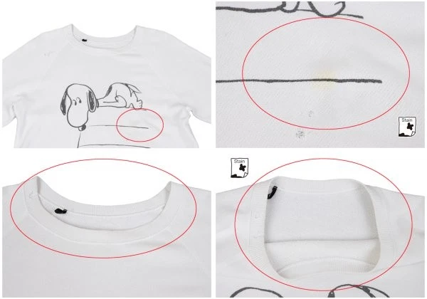 Sudadera Estampada Snoopy Vintage Sin Marca Talla S-M (K-163227) Foto 3 de 4