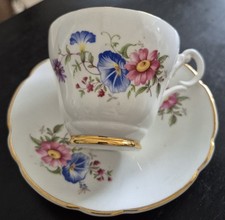 Vintage Consort Fine Bone China Tea Cup & Saucer Set