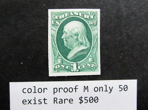 nystamps US Stamp Color Proof Mint Only 50 Exist Rare $500 M13x3508