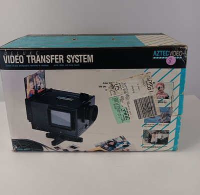 Aztec Video Deluxe Video Transfer System AZVCS   Convert Photos & Slides to Vide