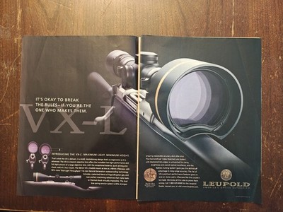 Leupold Americas Optics Authority Magazine Ads 2 Different Great Images