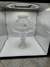 Fifth Avenue Crystal Fairy Lamp in the Portico Pattern Made In Germany Labels