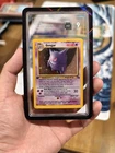 Pokemon Gengar Fossil Holo 1st Edition TAG 9