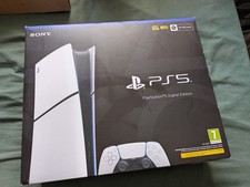 Sony PlayStation 5 (PS5) Digital Edition - 825GB - White Gaming Console