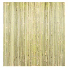 Bamboo Slat Fence 6ft x 13ft, Natural Split Bamboo Fencing, Privacy Screen 6 ...