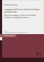 Language And Power In The Roman Empire And Early India | Karsten Johanning
