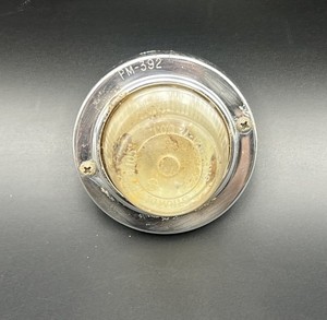 Back up light Stratolite #105 SAE-R(2)-72 Clear PM-392 Chromed Bezel Vintage