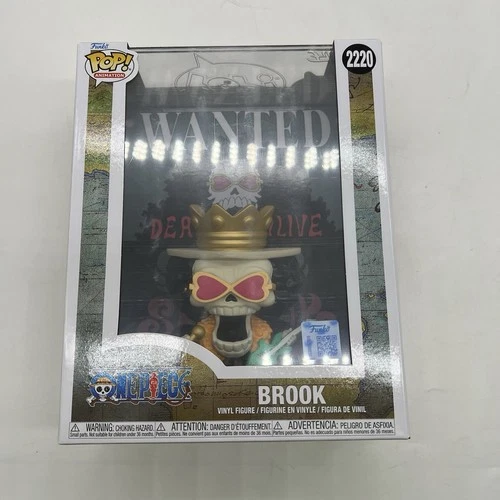 Funko POP! Animation: BROOK (Wanted Poster) #2220 TargetCon Exclusive IN HAND
