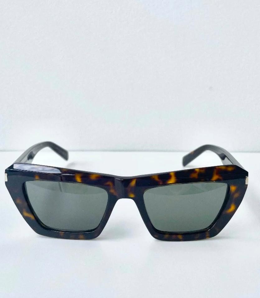 NEW Yves Saint Laurent SL467-002-52 Sunglasses 52mm 100  display picture 3