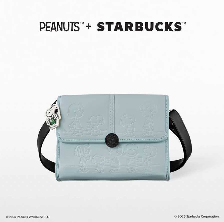 Starbucks Peanuts Joe Kind Snoopy Friendship Cross Body Bag Starbucks Peanuts Joe Kind Snoopy Friendship Cross Body Bag