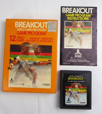 Atari 2600 in OVP -- BREAKOUT (Picture Label)  --  VCS