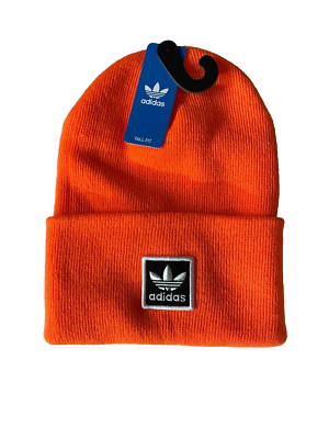 adidas beanie orange