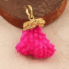Fancy Color Druzy Gold Electroplated Statement Pendant Jewelry Gift For Women
