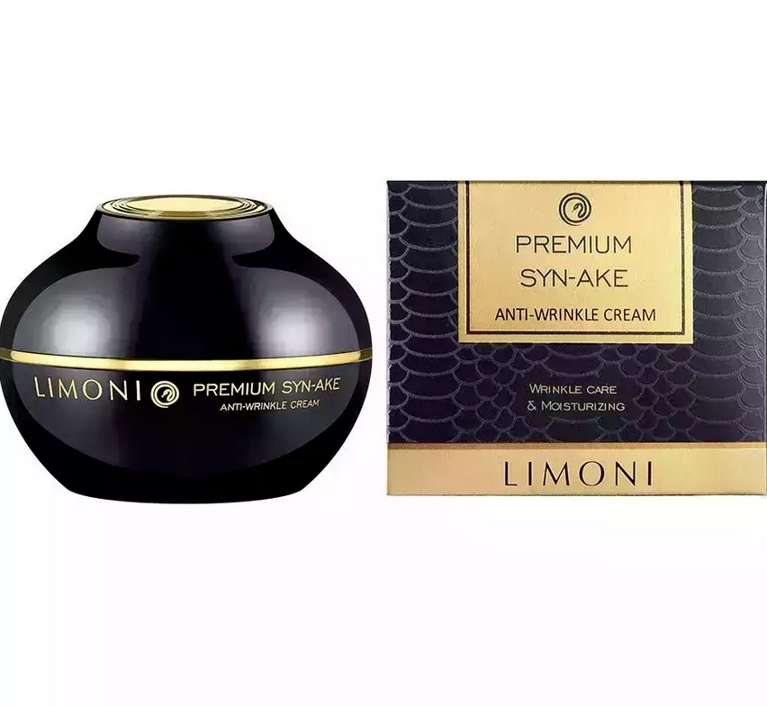 Limoni Premium Skincare SynAke AntiWrinkle and Moisturizing Cream 1