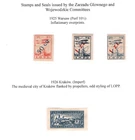 POLAND Semi-Official AIR DEFENCE FUND *LOPP* Surcharges {6}1925-26 Mint MM MAL89