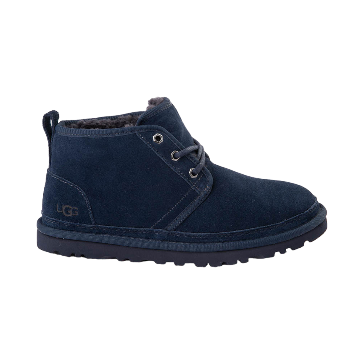 UGG Neumel Chukka boot suede mens 10 wool liner 4\