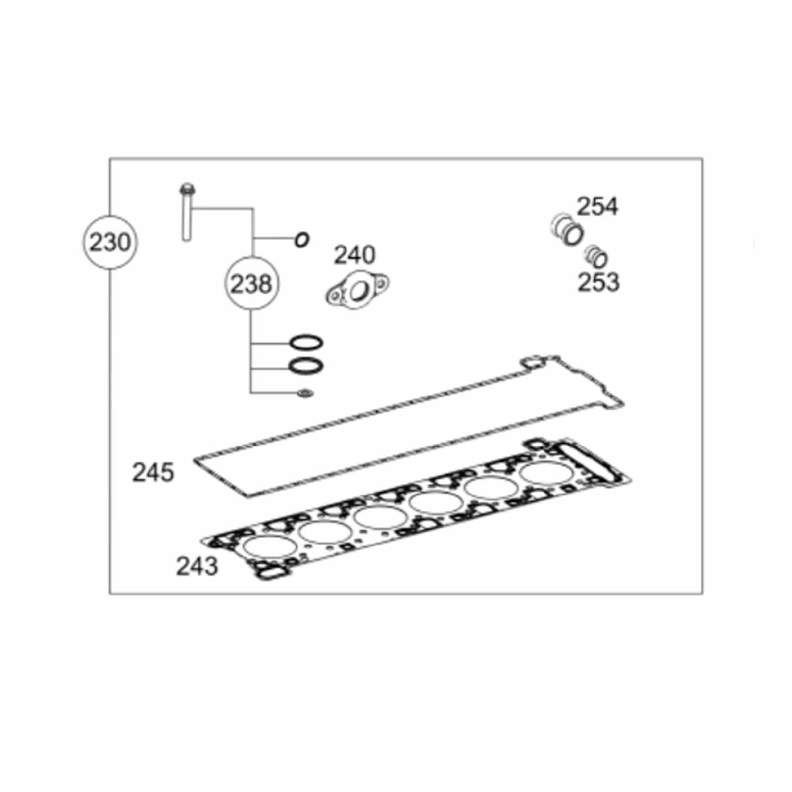Cam Housing Gasket Detroit Diesel DD15 (A4720160780) eBay