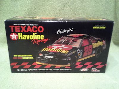 1996 Racing Champions Ernie Irvan #28 Texaco Havoline Bank 1/24