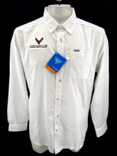 NEW Corvette National Museum Columbia PFG Slack Tide LS Button Up Shirt Men's L