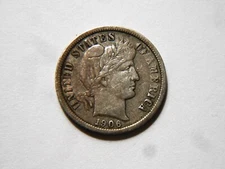 1906-P XF- Silver Barber Dime,  Nice *Better Grade* Coin for any collection