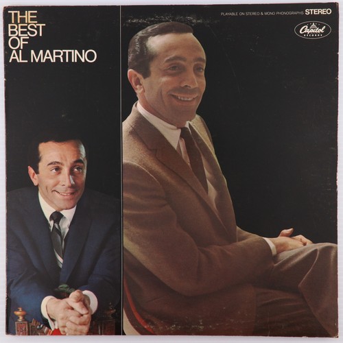 Al Martino – The Best Of Al Martino - 1968 Stereo LP LA Press SKAO 2946 Starline