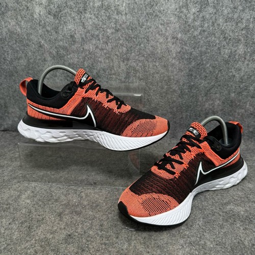 Nike React Entrenadores Para Hombre Talla UK 5.5 Infinity Run FK 2 Naranja Negro CT2423-800 - Imagen 2 de 14