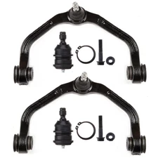 4Pcs For 1998 1999-2011 Ford Ranger 2WD 4WD Front Upper Ball Joints Control Arms