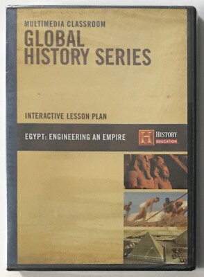 Egypt: Engineering an Empire Multimedia Interactive Lesson Plan DVD/CD-ROM - NEW