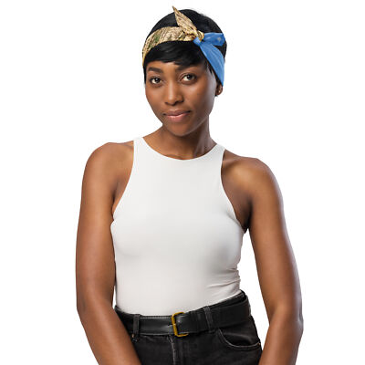 Wheat field / All-over print bandana