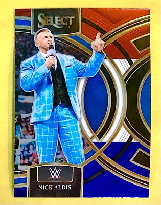 2024 Panini Select WWE Base Premier Level Nick Aldis #132 Smack Down