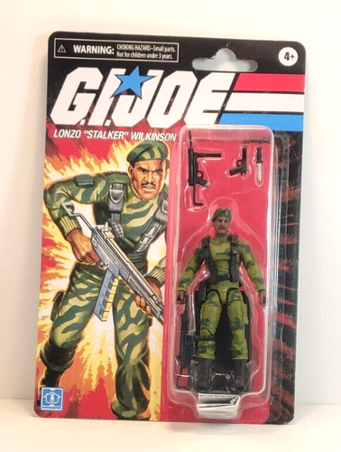 Hasbro G.I. Joe Retro Collection, Figura Azione Lonzo 'Stalker' Wilkinson, Multicolore