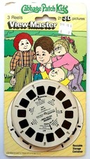 3x VIEW-MASTER 3D REEL  CABBAGE PATCH KIDS  NEU - SEALED - XAVIER ROBERTS