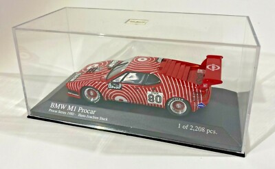 1980 BMW M1 Procar, Diecast 1:43 Scale, Red 430802590 Minichamps
