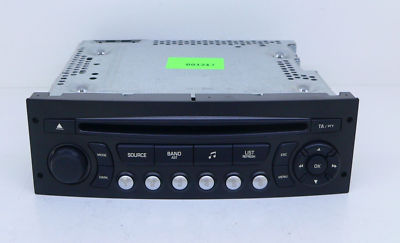 PSA PEUGEOT 207 CITROEN C2 OEM CAR RADIO MEDIA AUDIO CD PLAYER RD4 96766518XT 00