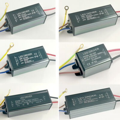 LED Driver Power Supply Transformer  Constant Current IP65 10W 20W 30W 50W 100W
