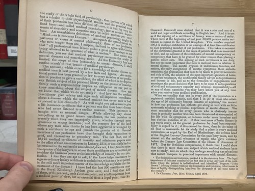 SIGNED 1879 The Study Of Mental Disease Thomas Clouston Rare Medical Pamphlet - Picture 4 of 6