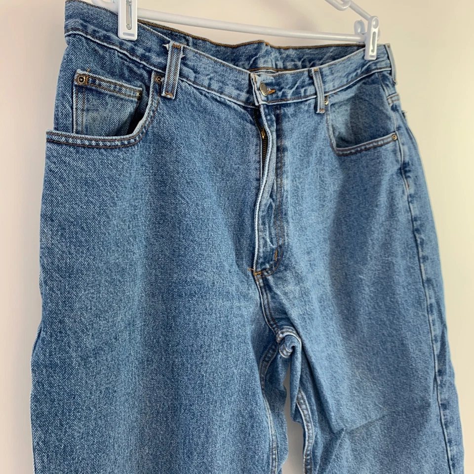 Vintage Member's Mark Jeans Heavy Denim Size Mens 40 x 30 Act 37 x 28 SA1066 C - Image 3 of 4